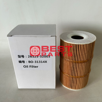 OEM Engine Oil Filter For Excavator Parts 26325-52003 26325-52002 26325-52000 26311-52001 OX378D
