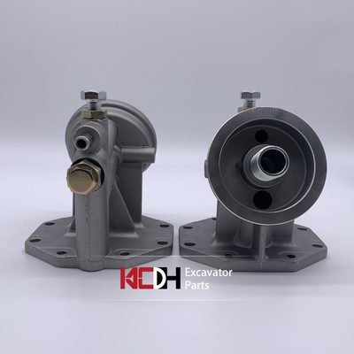  312D 315D 320C 320D 323D excavator parts 1R-0739 oil filter base 1R0739 aluminum eight-hole base, suitable for air f