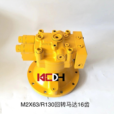 Steel M2X150 R210 Excavator Swing Motor Assembly