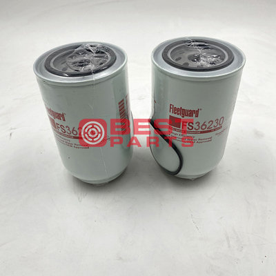 Excavator Engine Parts Fuel Water Separator Filter Element FS36230 For Fleetguard Dongfeng Cummins