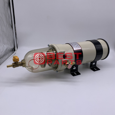 Excavator Spare Parts Diesel Fuel Water Oil Separator Filter Assembly With Switch 1000FG