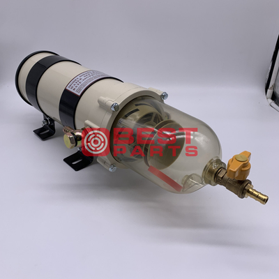 Excavator Spare Parts Diesel Fuel Water Oil Separator Filter Assembly With Switch 1000FG