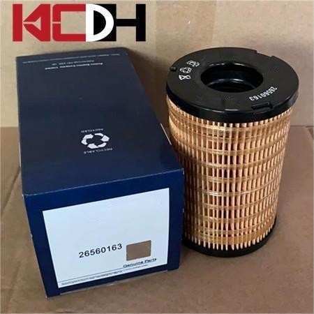 Excavator Engine Parts Diesel Filter Generator Fuel Filter Element 26560163