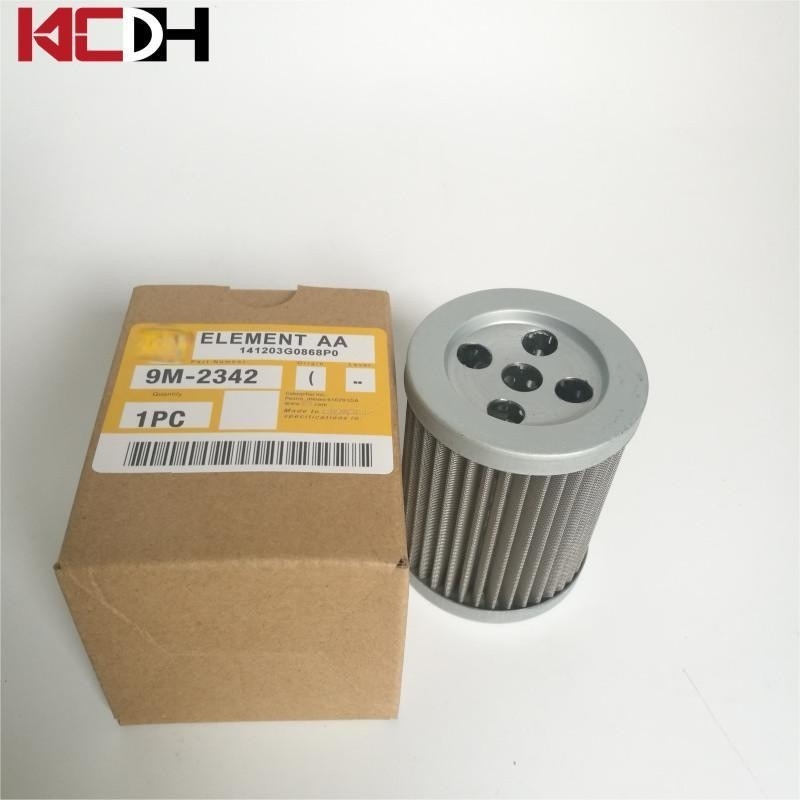 Excavator Engine Parts Diesel Fuel Filter Element 9M-2342
