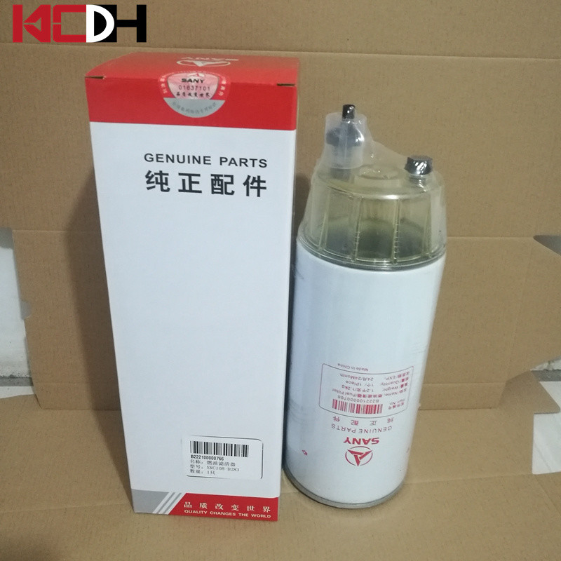 Sany Excavator Engine Parts Fuel/Water Separator Filter Element B222100000766