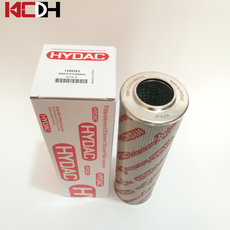 Hedec Excavator Engine Parts Hydraulic Oil Filter Element 1250263