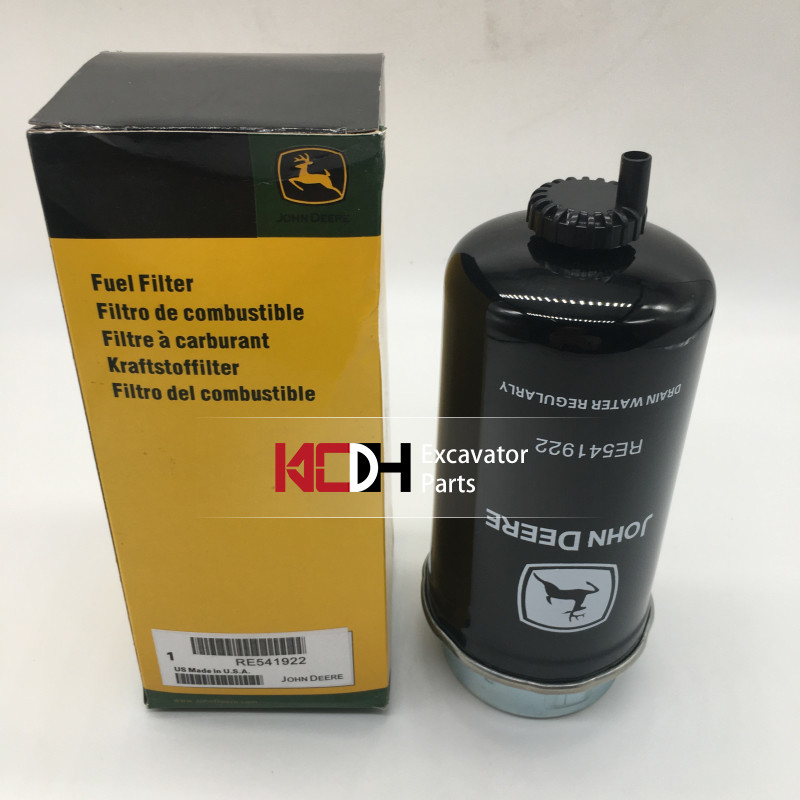 John Deere Excavator Engine Parts Fuel Filter Element RE541922 P551433