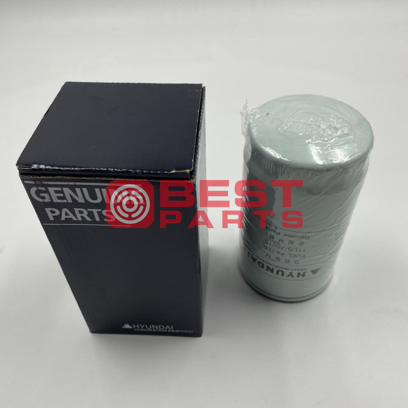 Excavator Parts Diesel Engine Fuel Filter FF5612 11LG-70010 For HYUNDAI