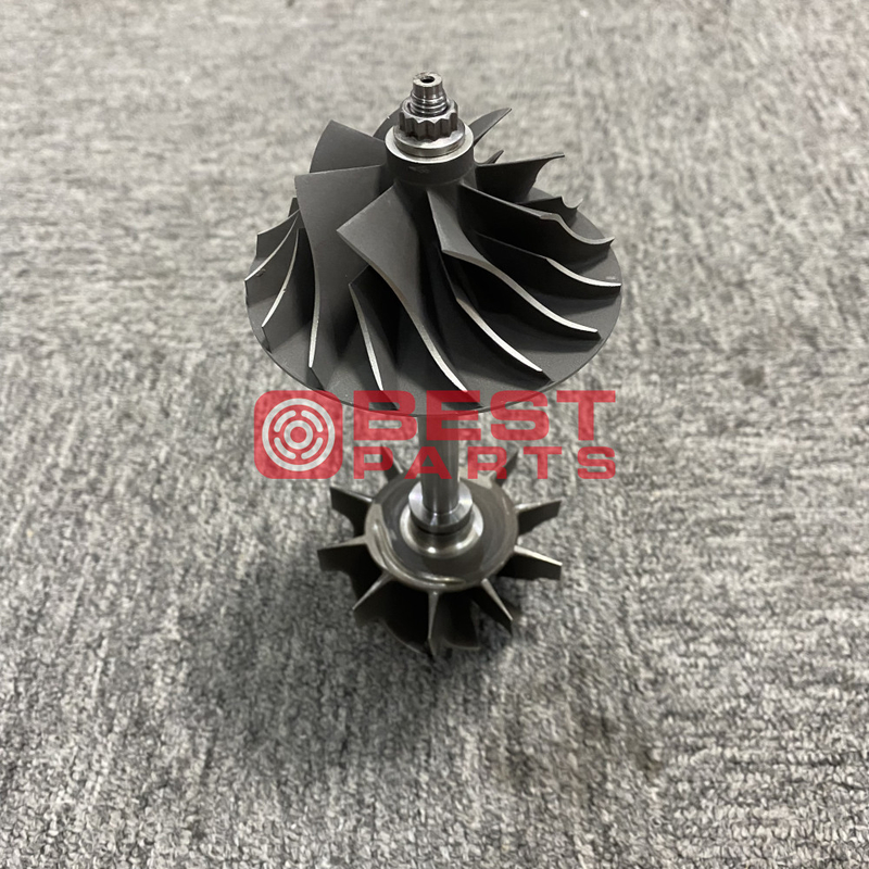 Excavator Engine Spare Parts Rotor Assembly HX35g Turbocharger Rotor Assembly
