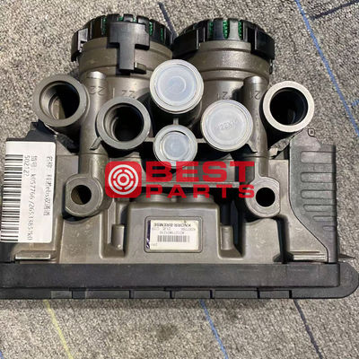 قطع الغيار عالية الأداء صمام سولينويد Knorr K057766 EBS وحدة قناة مزدوجة لأجزاء شاحنات فولفو سكانيا